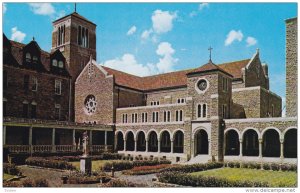 Interior court of St. Benedict´s Church , New Subiaco Abbey , SUBIACO , Arka...