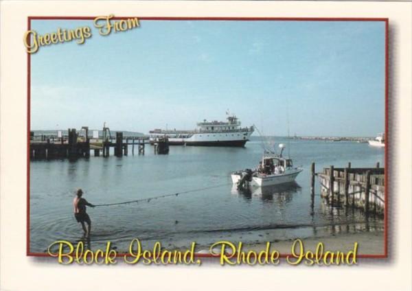 Rhode Island Greetings From Block Island