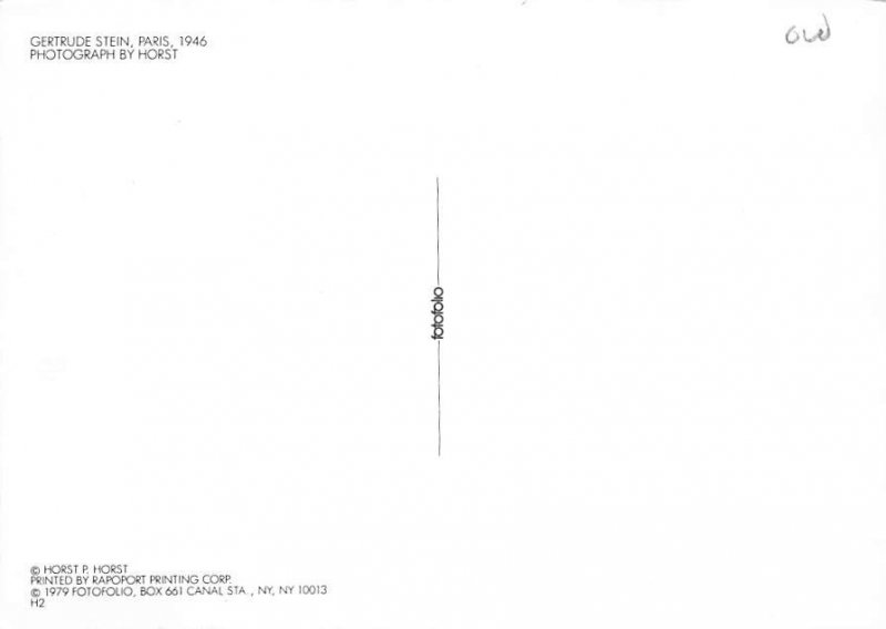 Gertrude Stein View Images