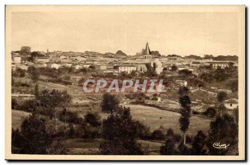 Champdeniers - Vue Generale - Old Postcard