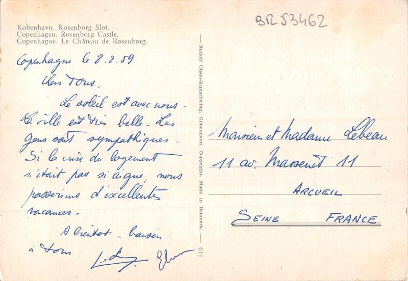 BR53462 Copenhagen rosenborg castle   Denmark