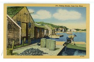 MA - Cape Cod. Fishing Shacks