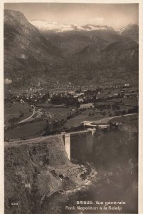 Switzerland Brique Vue Generale Vintage RPPC 09.20