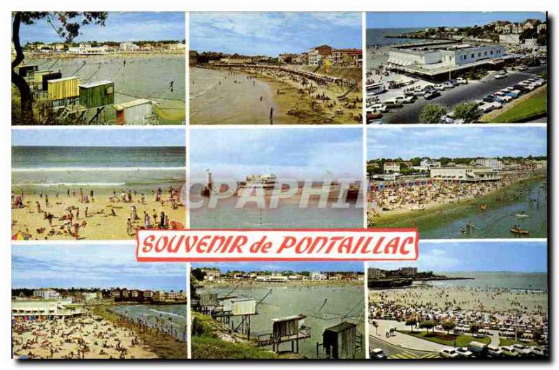 Old Postcard Remembrance Pontaillac