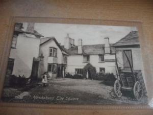 THE SQUARE,HAWKSHEAD,CUMBRIA POSTCARD