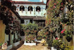 BR85532 spain andalusian typical patio