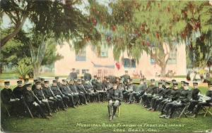 C-1910 Municipal Band Library Postcard Long Beach California Souvenir 107