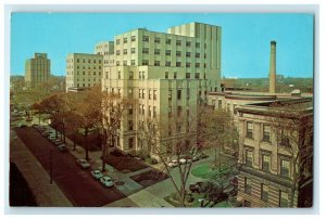 Bird's Eye View Of The Buffalo General Hospital Buffalo New York NY Postcard 