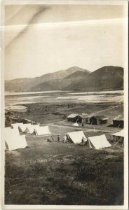 PC CHINA, LO-WO CAMP, Vintage REAL PHOTO (b29866)