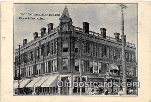 First National Bank Building Connersville, Indiana, USA Unused 