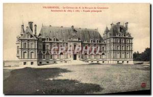 CPA Villersexel Le Château De M Le Marquis de Grammont Reconstruit de Façade Pri