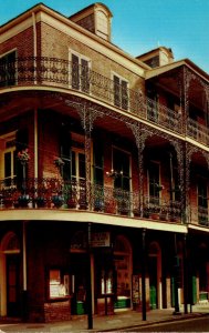 Louisiana New Orleans Lace Balconies Corner Of Royal and St Ann Streets