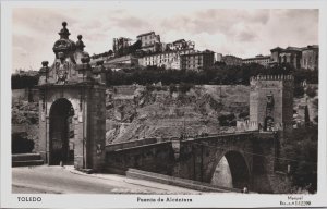 Spain Toledo Puente de Alcantara  Vintage RPPC C186