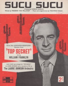Sucu Sucu Top Secret Theme William Franklyn Sheet Music