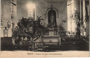 CPA Redon Chapelle des Soeurs St Vincent de Paul (1236713)