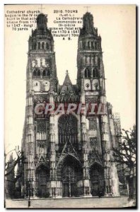 Old Postcard The Cathedral Tours