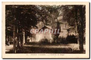 Pessac Old Postcard Castle Seige