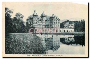 Old Postcard Vizille Chateau monument
