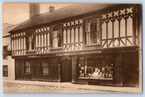 Somerset England Postcard Tudor Cafe St. Mary Street Bridgwater c1920's