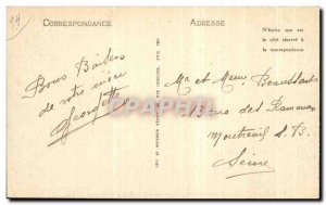 Old Postcard Deauville Fleurie Beach Casino