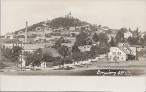 Burgberg Germany Burgsberg Unused Jos. Smrczek Real Photo Postcard G18