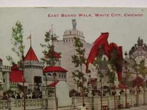 circa 1911-East Boardwalk,White City,Chicago Illinois