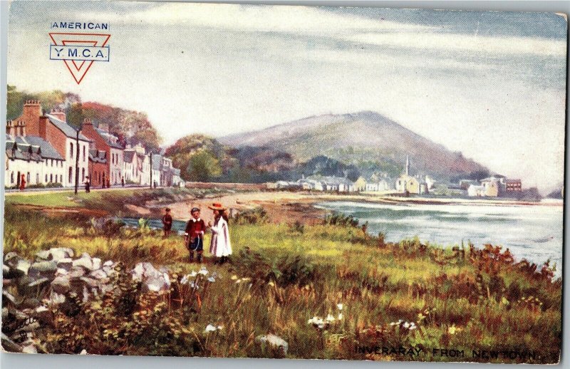 Tucks Bonnie Scotland Inveraray 7553 American YMCA Vintage Postcard A23