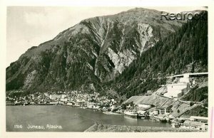 AK, Juneau, Alaska, Town View, Johnston No. 1314, RPPC