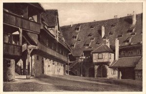 L199 Germany Bamberg Old Courtship vintage postcard