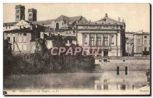 Postcard Old Theater Verdun