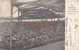 NJ, Trenton, New Jersey, Inter-State Fairgrounds, Bleachers, 1910 PM