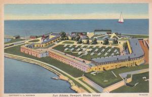 Rhode Island Newport Fort Adams Curteich