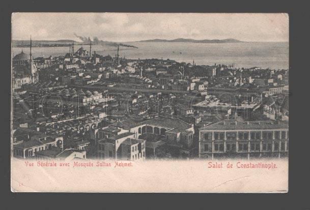 085200 TURKEY CONSTANTINOPLE Mosquee Sultan Achmet Old PC