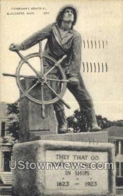 Fisherman's Memorial - Gloucester, Massachusetts MA