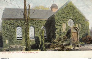 NORFOLK , Virginia , 1900-10s ; Old St. Paul Church