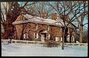 Vintage Postcard 1980s Thompson-Neely House, Washington Crossing, PA