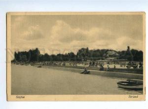 151912 Hungary SIOFOK Beach Strand Vintage postcard