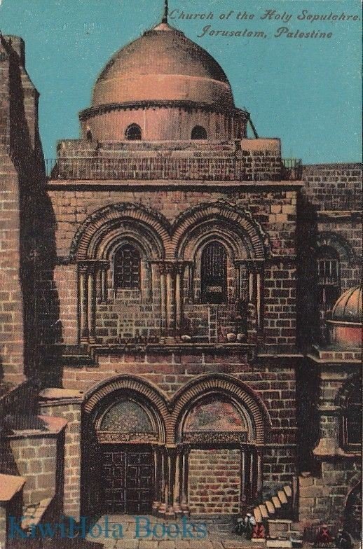 Postcard Church Holy Sepulchre Jerusalem Israel