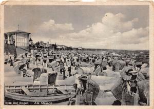 B44147 Ruegen Am Strande the Beach la plage boats bateaux  germany