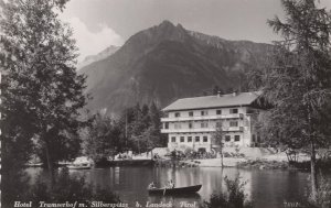 Rowing Boat Berghotel Tramserhof Landbeck Tirol Austria Postcard