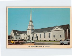 Postcard The Federated Church in Hyannis Massachusetts USA