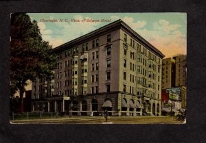 NC Selwyn Hotel Charlotte North Carolina Postcard 1913 RPO