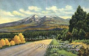 San Francisco Peaks - Flagstaff, Arizona AZ