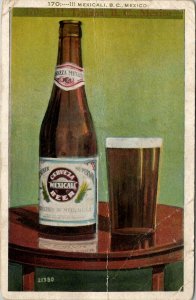 Advertising Cerveza Beer Mexicali 1928 to Dayton Ohio Murphy Family Postcard W11