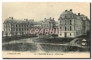 CARTE Postale Old Chartres E and L Hotel God