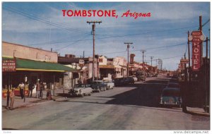 Main Drag , TOMESTONE , Arizona , 1950-60s