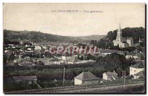 La Tour du Pin - Vue Generale - Old Postcard