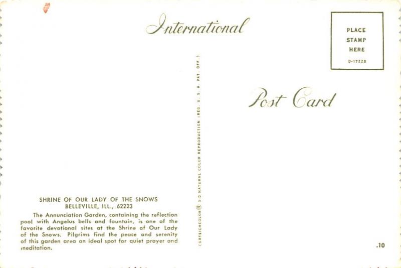 Annunciation Garden and Angelus Bells - Belleville, Illinois