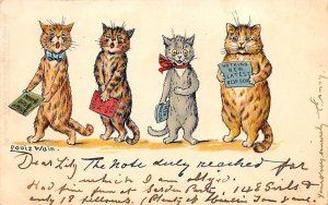 Raphael Tuck & Sons Serie Artist Louis Wain 1904 