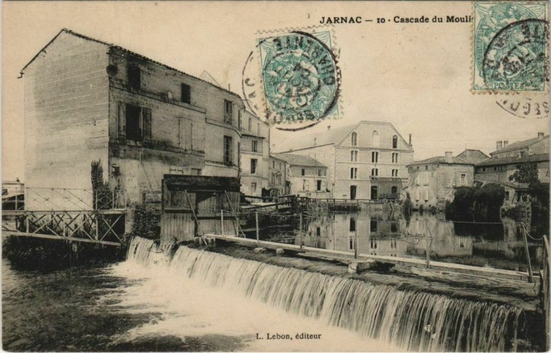 CPA Jarnac Cascade du Moulin FRANCE (1074165)